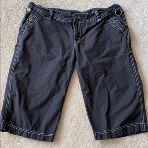 Rip Curl capris. Or long shorts.
